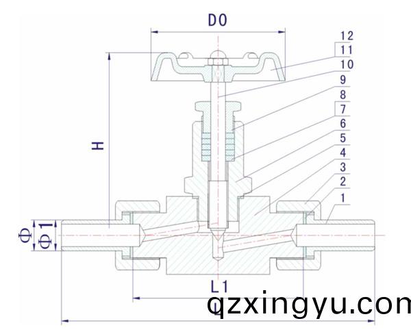进口外螺纹(wen)带(dai)焊接(jie)管针型阀结构(gou)图.jpg