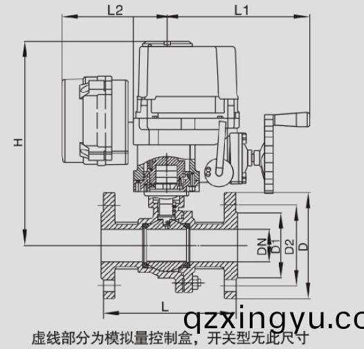 进(jin)口(kou)防(fang)爆电(dian)动(dong)衬氟(fu)球(qiu)阀结(jie)构(gou)图.jpg