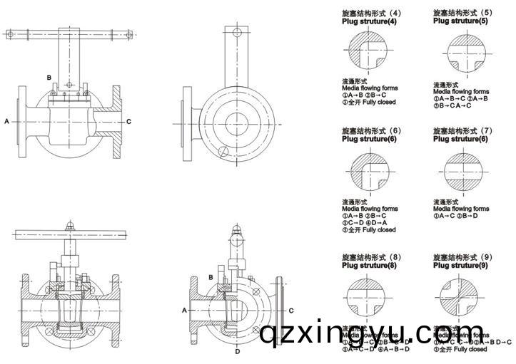 进(jin)口(kou)三通(tong)旋塞(sai)阀结构(gou)图2.jpg